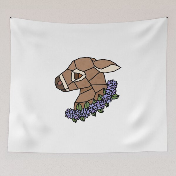 Item preview, Stained Glass Cottage Core Cow/Deer designed and sold by Sparkles22.
