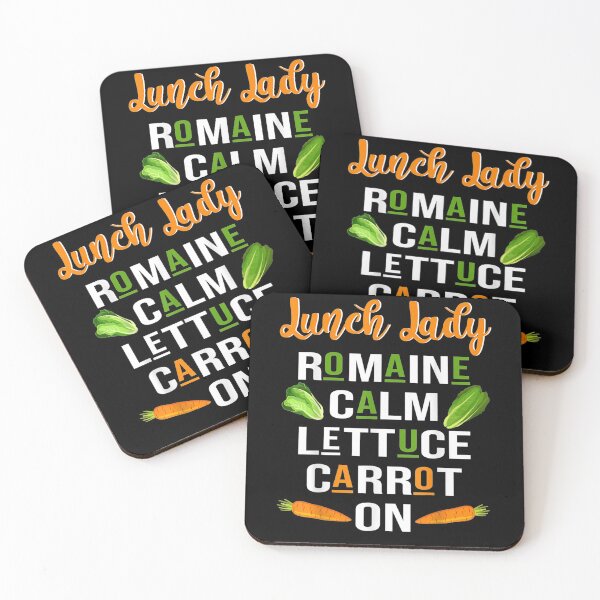 Item preview, Lunch Lady Romaine Calm Lettuce Carrot On Vegetarian Lover designed and sold by tolivia.
