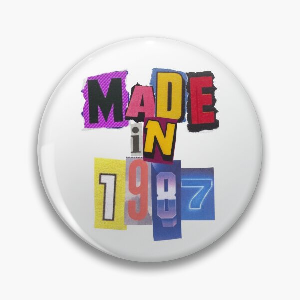 Item preview, Made in 1987 in ransom letters designed and sold by PrettyRansom.