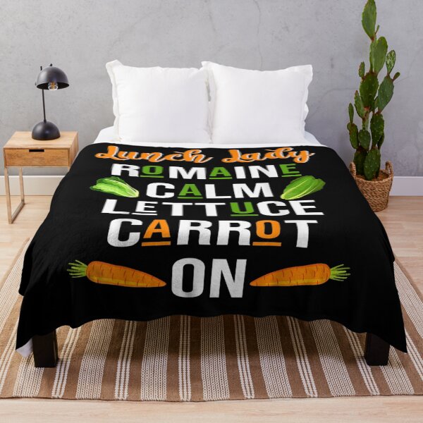 Item preview, Lunch Lady Romaine Calm Lettuce Carrot On Vegetarian Lover designed and sold by tolivia.