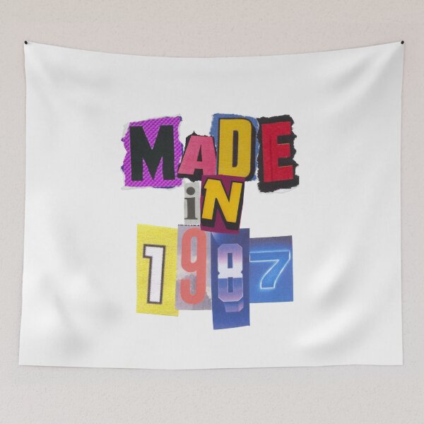 Item preview, Made in 1987 in ransom letters designed and sold by PrettyRansom.