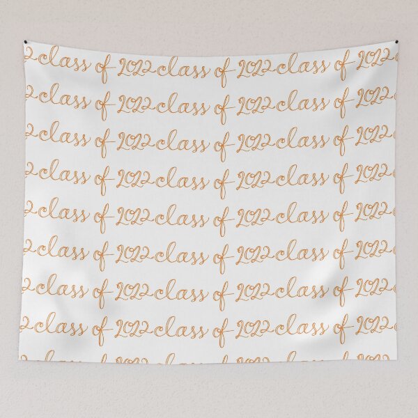 Item preview, Class of 2022 Cursive Orange designed and sold by CGBCreative.