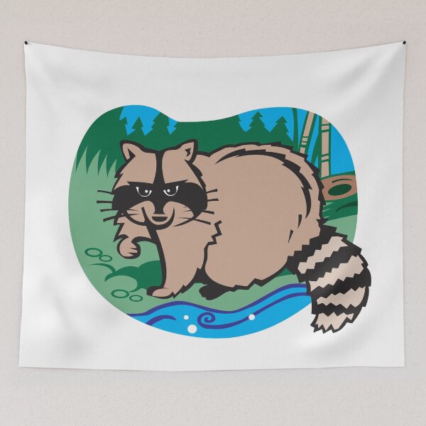 Item preview, Raccoon Power designed and sold by Sightlines.