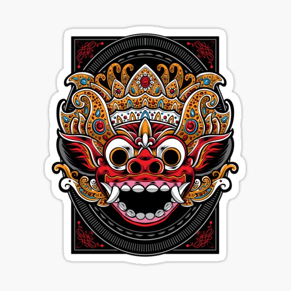 Item preview, Bali Balinese Hindu Barong Mask Animism designed and sold by king's Outfit.