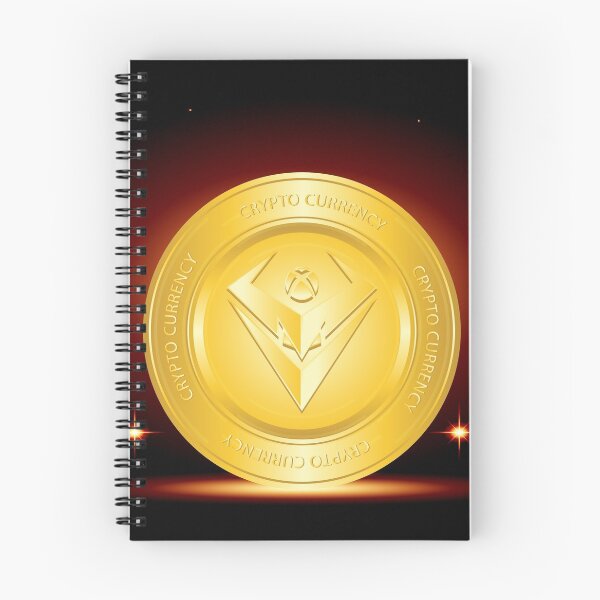 Item preview, Botxcoin crypto currency gold coin on dark background and starlight designed and sold by ZieProject.