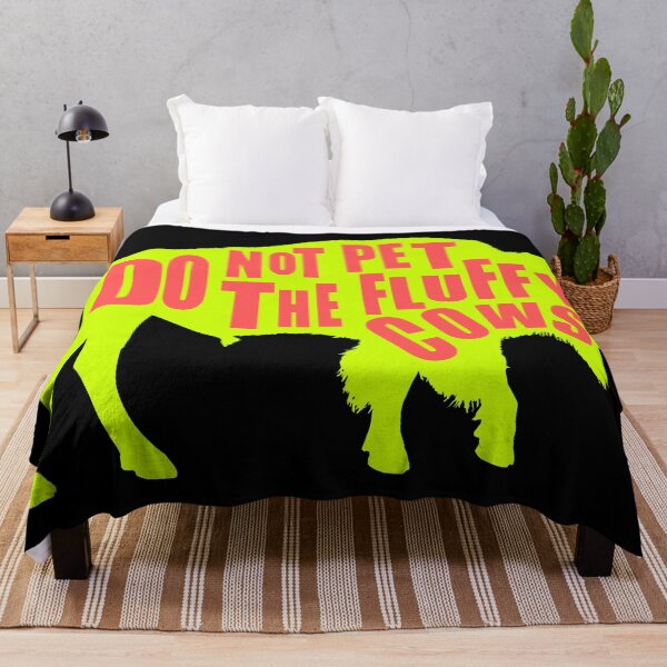 Item preview, Do Not Pet The Fluffy Cows designed and sold by printhappy4you.