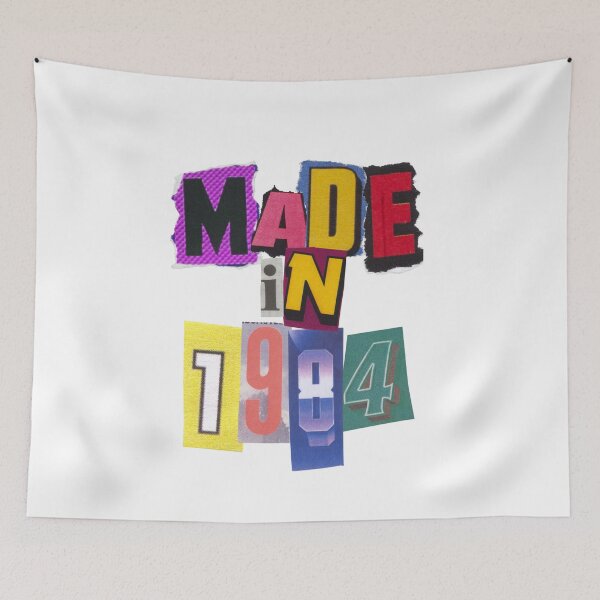 Item preview, Made in 1984 in ransom letters designed and sold by PrettyRansom.