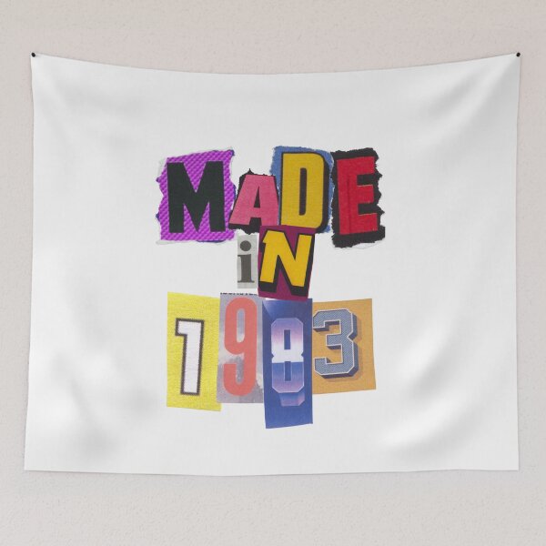 Item preview, Made in 1983 in ransom letters designed and sold by PrettyRansom.