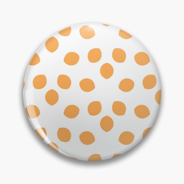 Item preview, Mid-tone Orange and White Shape Ornamental Pattern Pairs 2022 Trending Color (Hue / Shade / Colour) Pantone Marigold 14-1050 designed and sold by ColorOfTheYears.