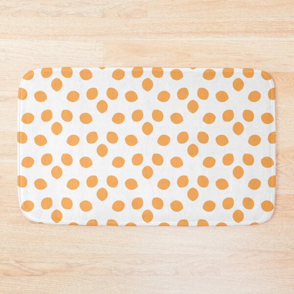 Item preview, Mid-tone Orange and White Shape Ornamental Pattern Pairs 2022 Trending Color (Hue / Shade / Colour) Pantone Marigold 14-1050 designed and sold by ColorOfTheYears.
