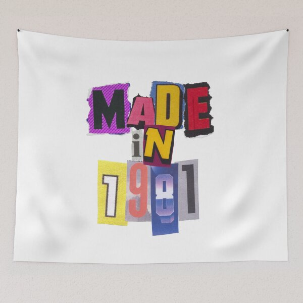 Item preview, Made in 1981 in ransom letters designed and sold by PrettyRansom.