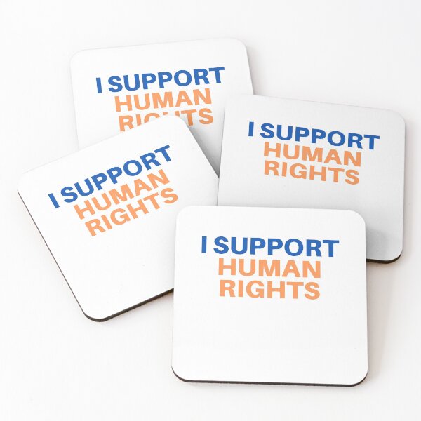 Item preview, I Support Human Rights designed and sold by Dyxxe.