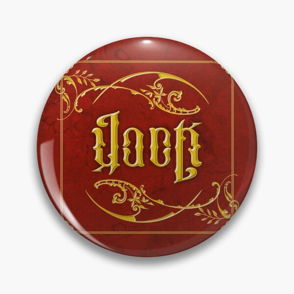 Item preview, Jack - Ornamental Ambigram designed and sold by Paul Aitch Art.