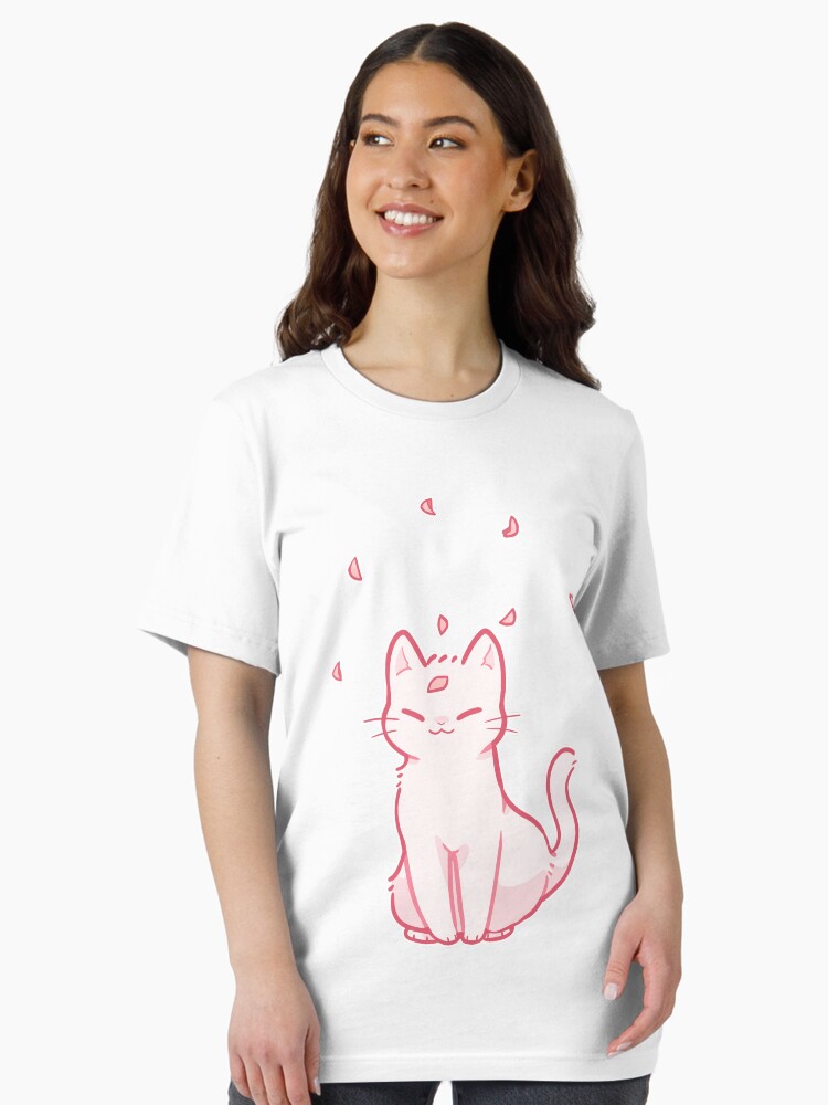 sakura cat Essential T-Shirt
