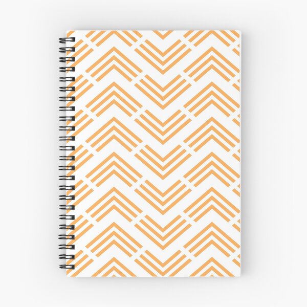 Item preview, Mid-tone Orange and White Chevron Arrow Pattern Pairs 2022 Trending Color (Hue / Shade / Colour) Pantone Marigold 14-1050 designed and sold by ColorOfTheYears.