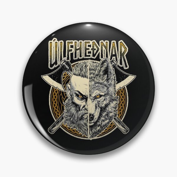 Item preview, Norse Viking Wolf Ulfhednar Pagan Warrior Ulfhedinn designed and sold by BluePagan.