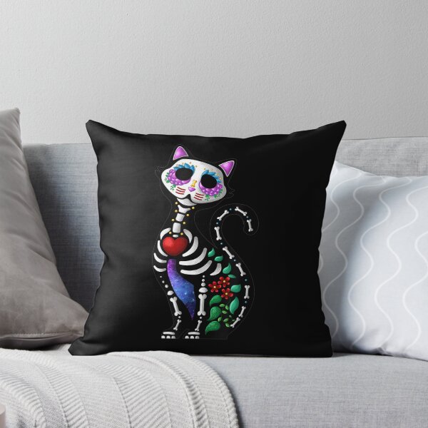 Item preview, Sugar Skull Cat Dia De Los Muertos Mexican Gift designed and sold by tolivia.