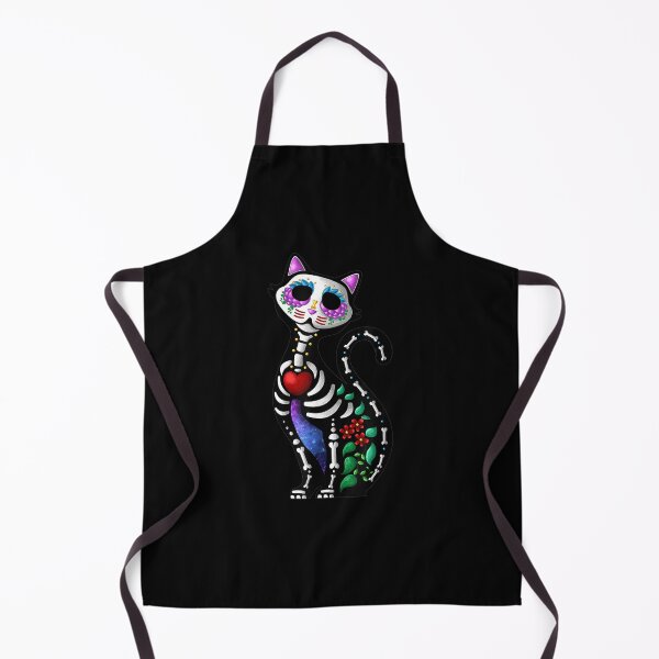 Item preview, Sugar Skull Cat Dia De Los Muertos Mexican Gift designed and sold by tolivia.