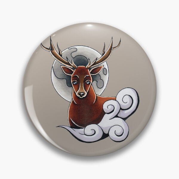 Item preview, Moonlight Stag (BEIB) designed and sold by MBsWorkshop.