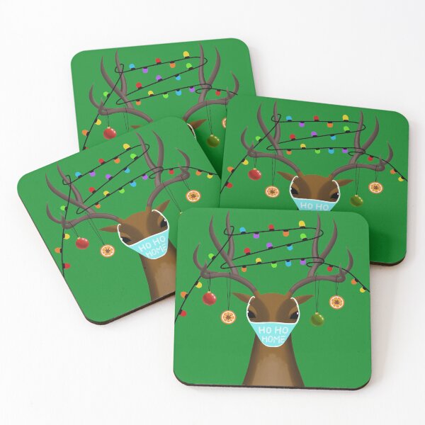 Item preview, Self-quarantine Reindeer Holiday Vibes designed and sold by cyjarts.