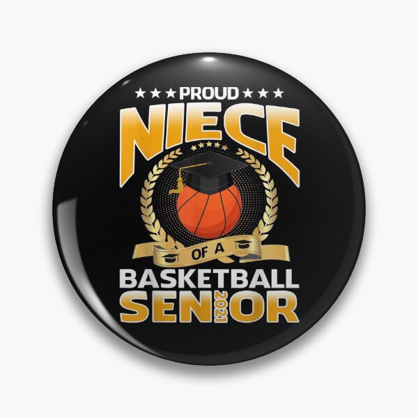 Item preview, Proud Niece Of A Basketball Senior designed and sold by tolivia.