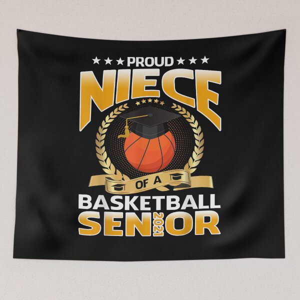 Item preview, Proud Niece Of A Basketball Senior designed and sold by tolivia.