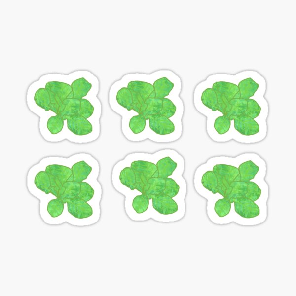 Watercolor Lettuce (Pack) Sticker