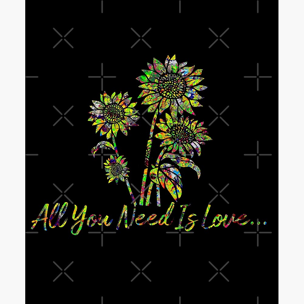 All You Need Is Love - Celebrate Life - Original Abstract Art — Poster