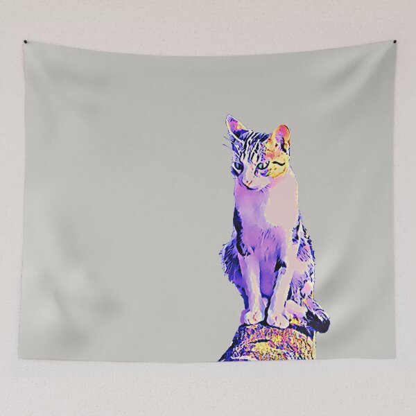 Item preview, Cat sitting designed and sold by Greengardens36.