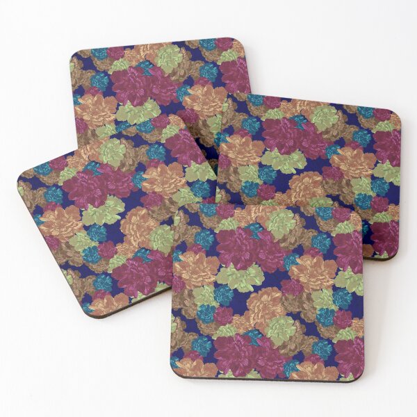 Item preview, Vintage peony pattern by Marcia Ribeiro designed and sold by bymarciaribeiro.