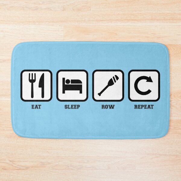 Item preview, Eat Sleep Row Repeat designed and sold by cmd-art.