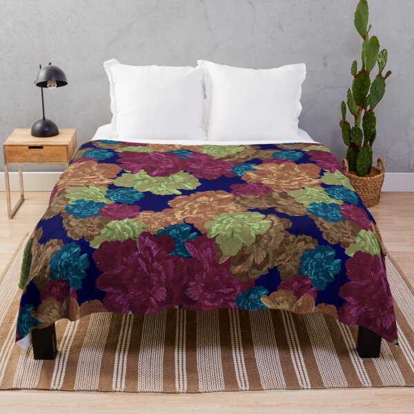 Item preview, Vintage peony pattern by Marcia Ribeiro designed and sold by bymarciaribeiro.