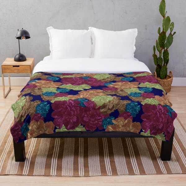 Item preview, Vintage peony pattern by Marcia Ribeiro designed and sold by bymarciaribeiro.