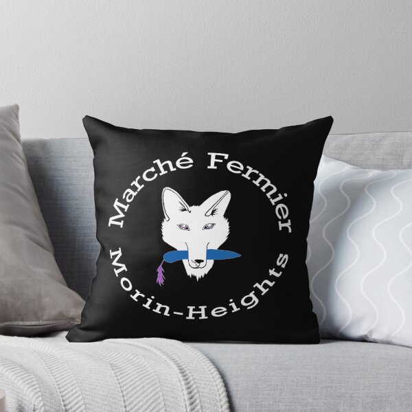 Item preview, Marché Fermier Morin-Heights Coyote on dark designed and sold by agronomades.