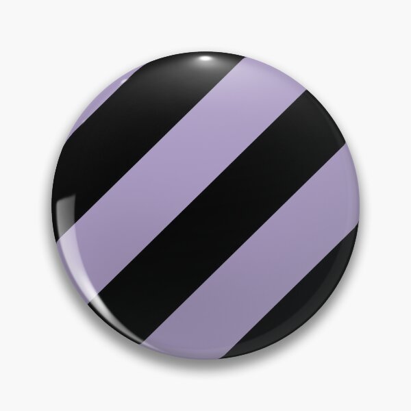 Item preview, Pastel Purple and Black Diagonal Stripe Pattern Pairs 2022 Trending Color (Hue / Shade / Colour) Pantone Purple Rose 15-3716 designed and sold by ColorOfTheYears.
