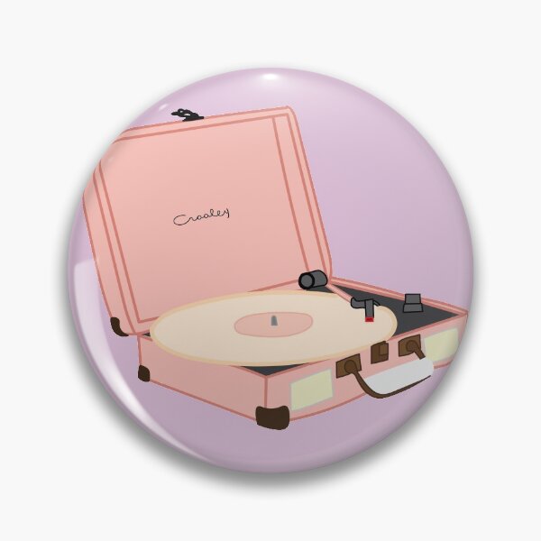 Item preview, Vintage Pink Record Player designed and sold by Courtney Graben.