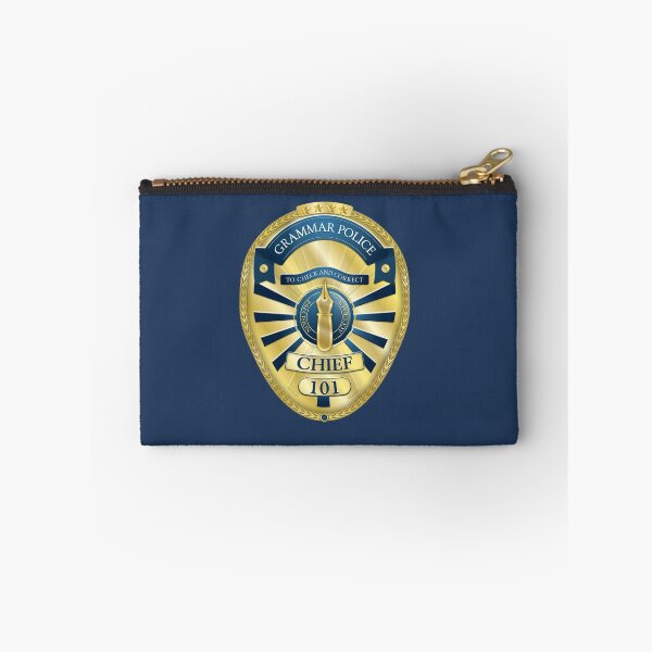 Item preview, Grammar Police badge for English lovers designed and sold by scarp577.