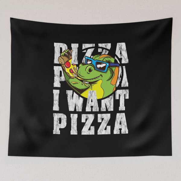 Item preview, I Just Want Pizza - I Eat Nothing But Pizza Dino designed and sold by Cedinho.