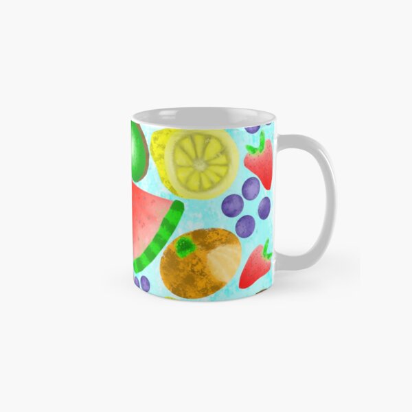 Watercolor Fruits Classic Mug