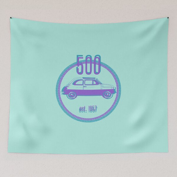 Item preview, Retro fiat 500  designed and sold by MiloHarris.