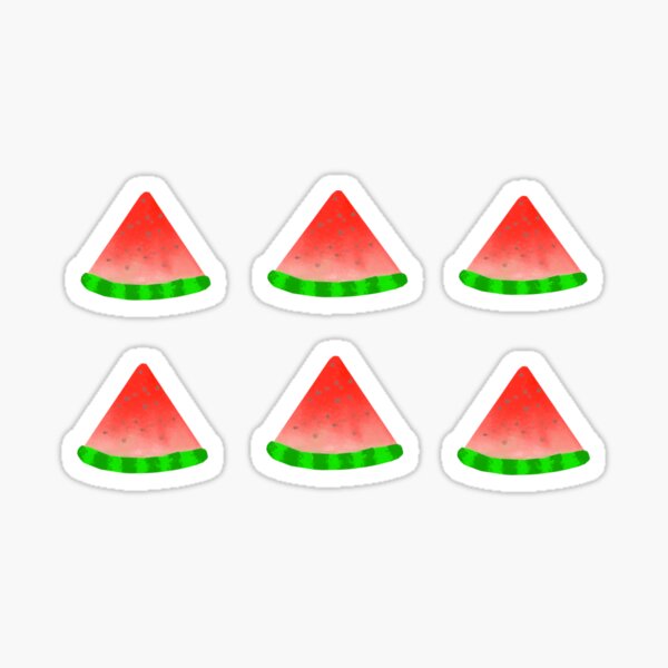 Watercolor Watermelon (Pack) Sticker