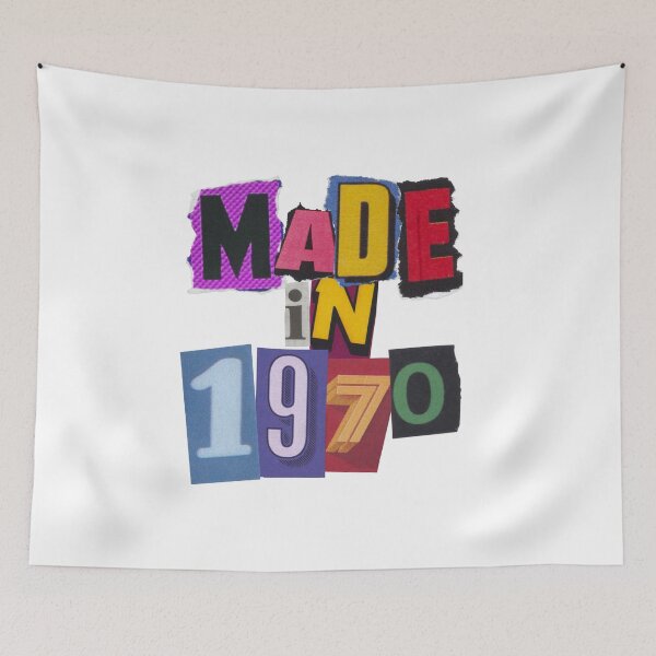 Item preview, Made in 1970 in ransom letters designed and sold by PrettyRansom.