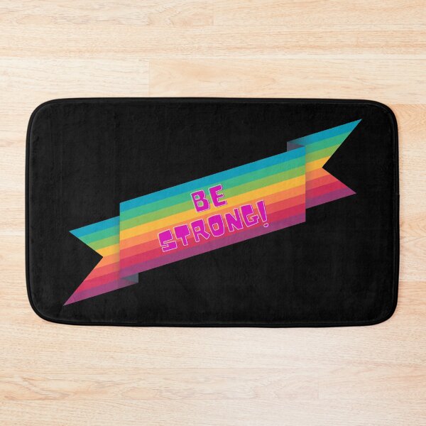 Item preview, Be Strong Rainbow  | Rainbow Quote T-Shirt designed and sold by D-Shirt-More.