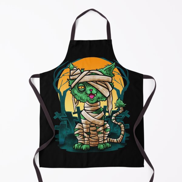 Item preview, Halloween Cat Zombie Mummy designed and sold by Meliafroggy.