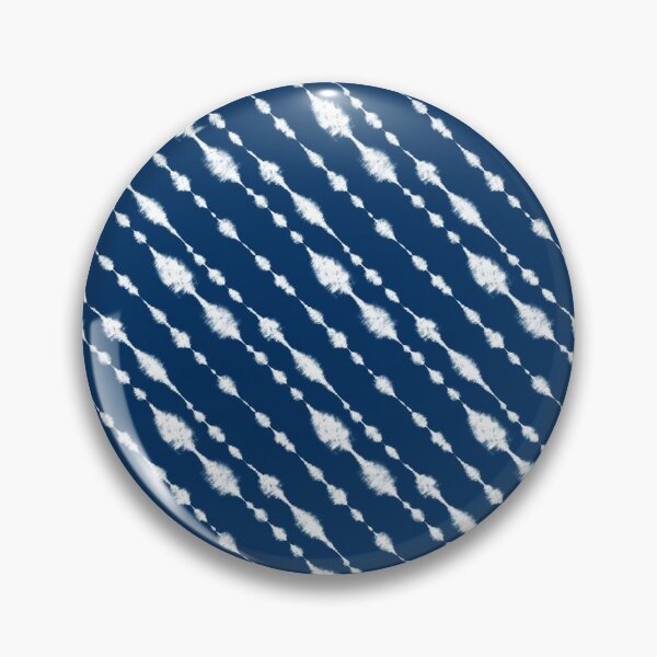 Item preview, Tie Dye Indigo and White Print Design 6 designed and sold by KhuKhuZ.