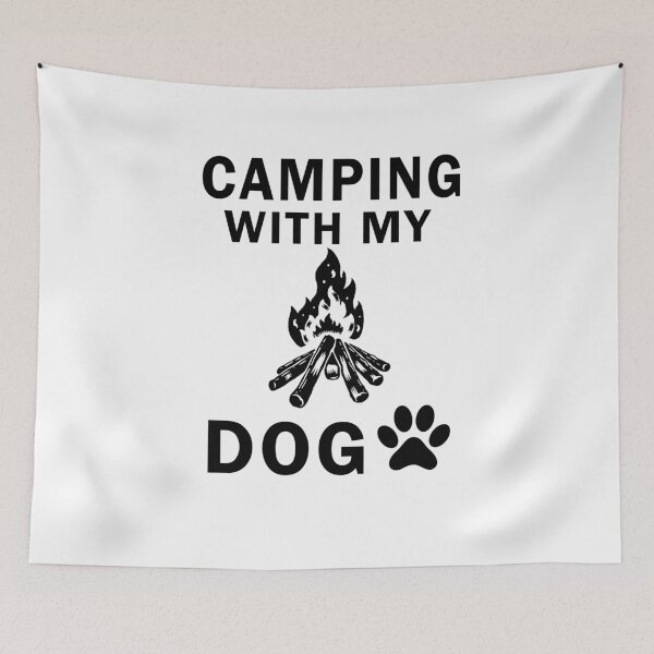Item preview, Camping with My Dog Sweet Puppy Gifts for Who Love Dogs designed and sold by AchrafOc.