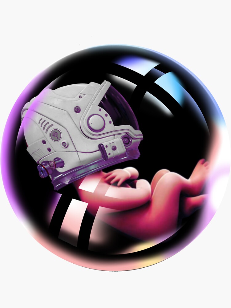 "Lunar baby" Sticker for Sale by Nostromo71 Redbubble