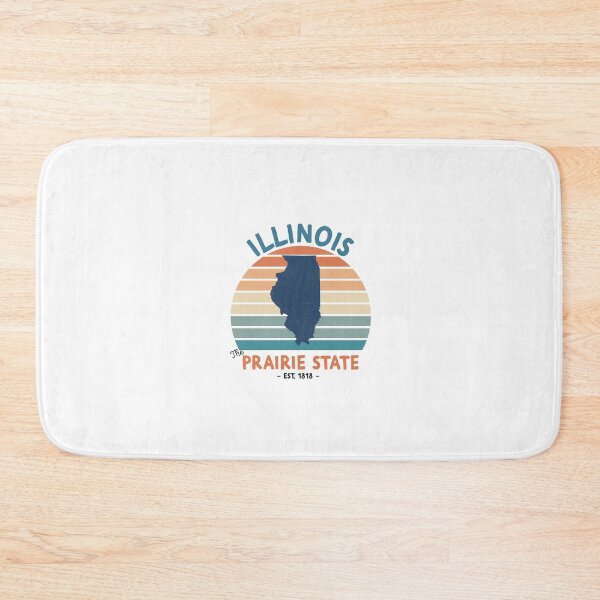 Item preview, The State of Illinois / Illinois – The Prairie State designed and sold by Q3Designs.