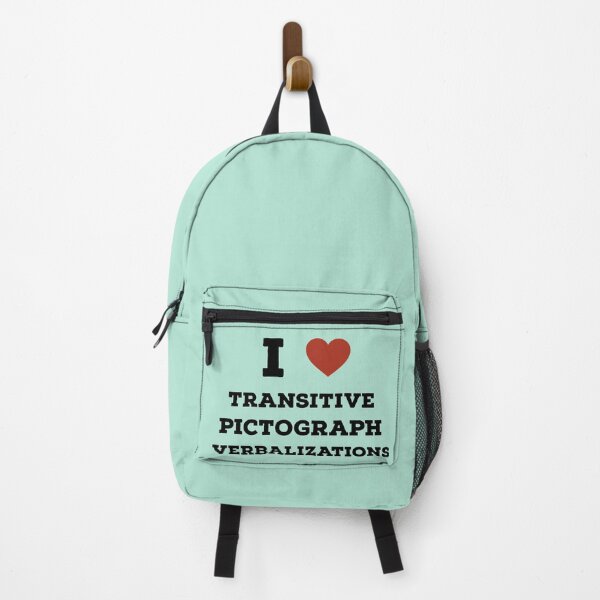 Item preview, I Love Transitive Pictograph Verbalizations designed and sold by OculusReparo.