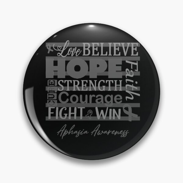 Item preview, Love Believe Hope Aphasia Awareness designed and sold by largellie.
